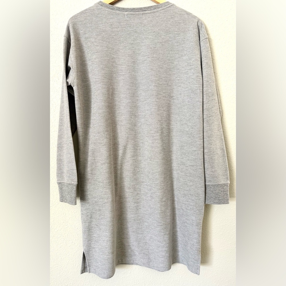 Ralph Lauren Heather Gray Sweater Dress - Picture 2 of 7